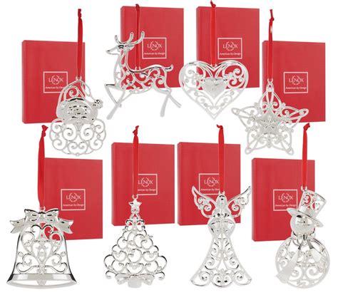 Lenox silver christmas ornaments. Things To Know About Lenox silver christmas ornaments. 
